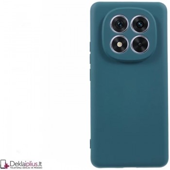 Liquid Air silikoninis dėklas su kameros apsauga - žalias (Xiaomi Redmi Note 14 Pro 4G/5G/Note 14 Pro Plus/Poco X7 5G)